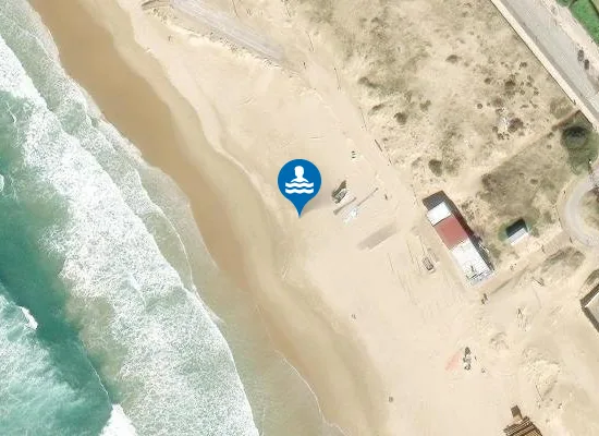 Satellite image of Nova Praia