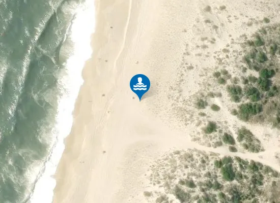 Satellite image of Praia da Tocha