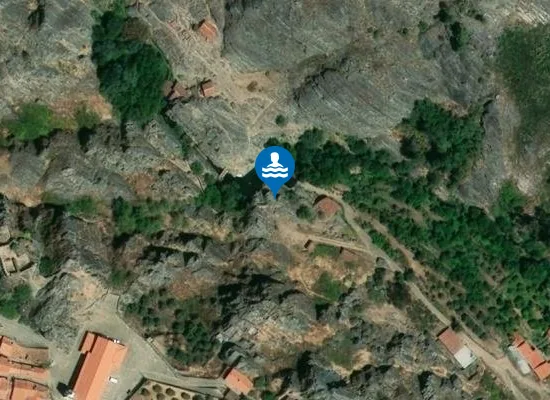 Satellite image of Piscina Natural de Penha Garcia