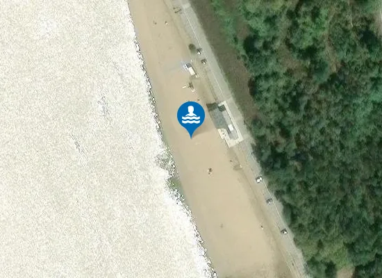 Satellite image of Praia de Zebreiros