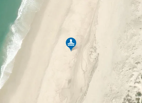 Satellite image of Praia da Torreira