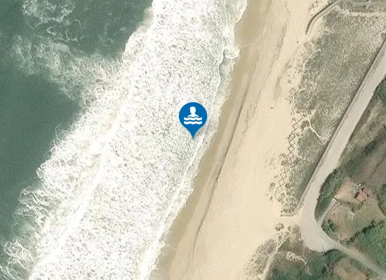Satellite image of Praia da Murtinheira