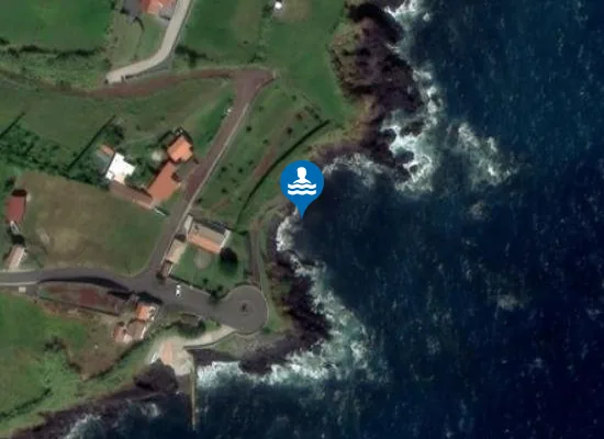 Satellite image of Praia do Porto de Pedro Miguel