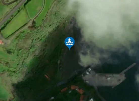 Satellite image of Praia das Lajes ou Calheta