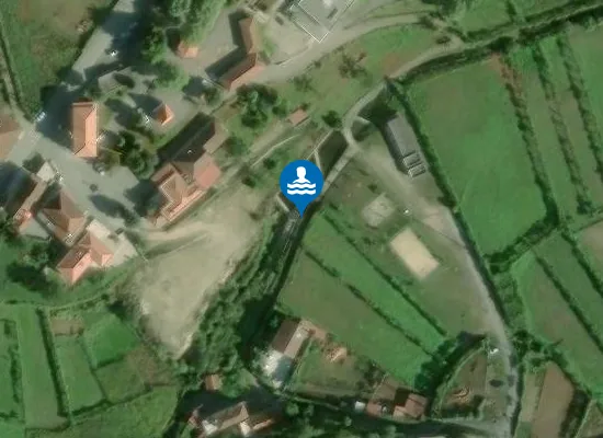 Satellite image of Praia Fluvial