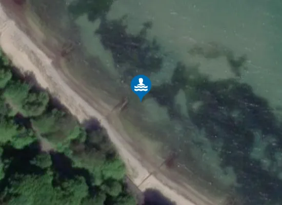 Satellite image of JULEBÆK STRAND