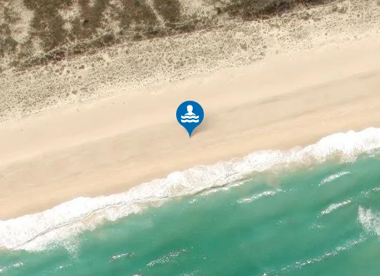 Satellite image of Meia Praia