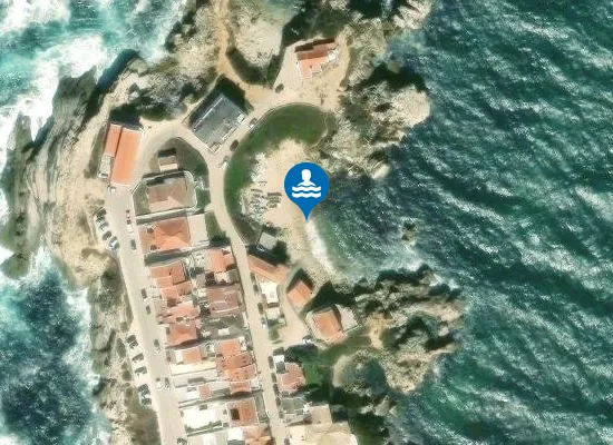 Satellite image of Praia dos barcos
