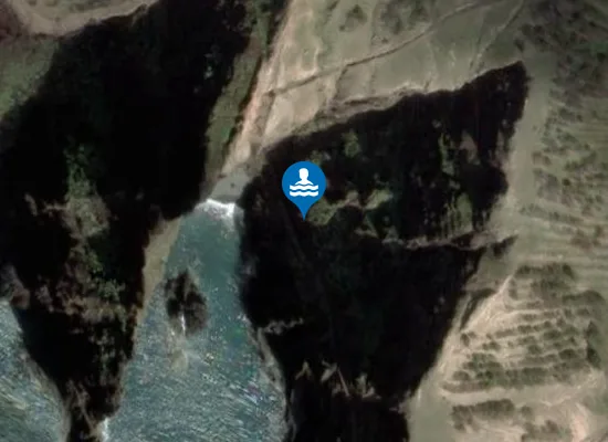 Satellite image of Praia do Zimbralinho
