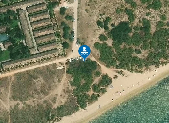 Satellite image of Praia do Rato