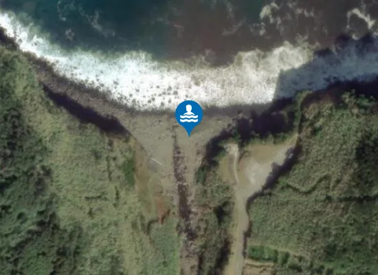 Satellite image of Zona Balnear do Lenho Achada/Achadinha