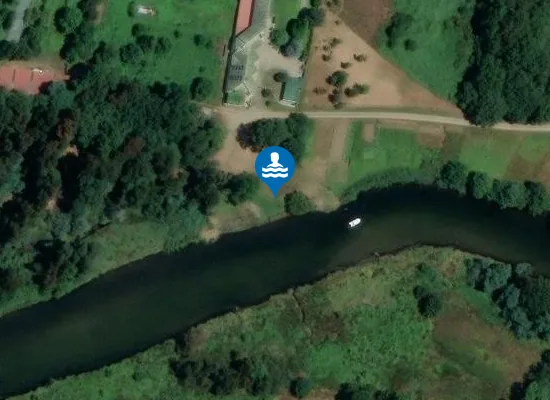 Satellite image of Praia Fluvial da Junqueira