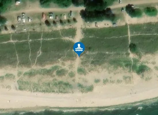 Satellite image of HÅRBØLLE PYNT, CAMPING