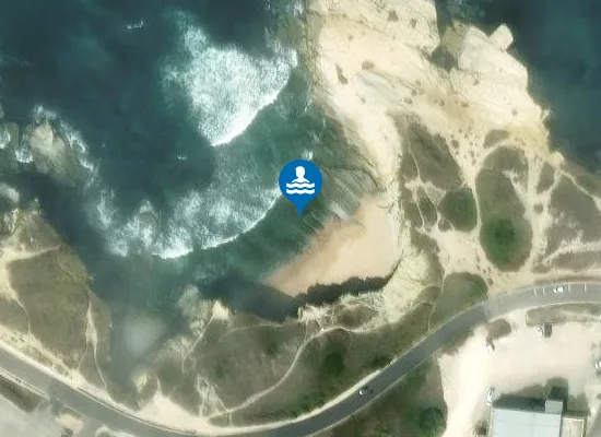 Satellite image of Prainha do Abalo