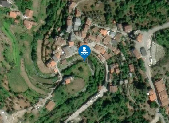 Satellite image of Poço do Caldeiro