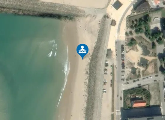 Satellite image of Praia do Cantinho