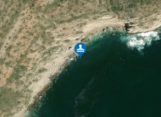 Satellite image of Praia da Tranca