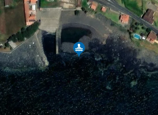 Satellite image of Porto da Feteira