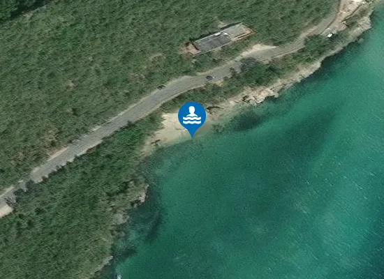 Satellite image of Praia dos Pilotos