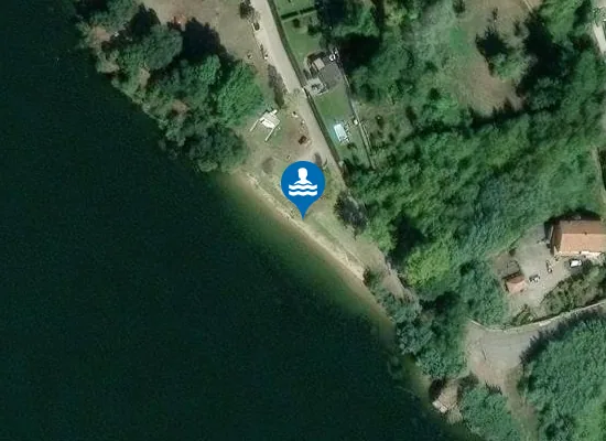 Satellite image of Praia de Moreira