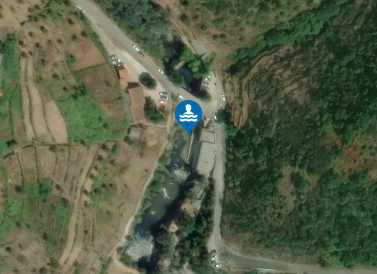 Satellite image of Praia Fluvial do Poço da Broca