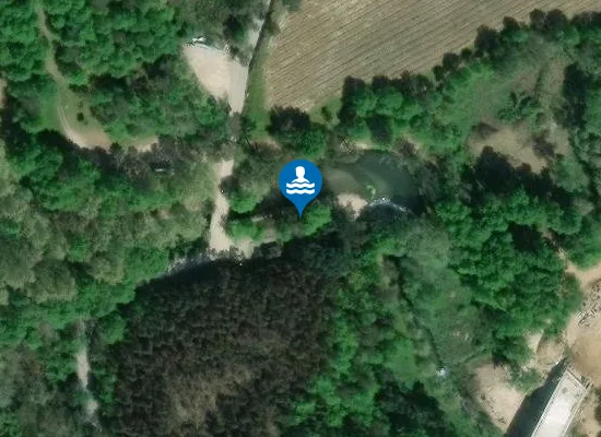 Satellite image of Praia de Fermil