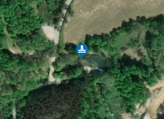 Satellite image of Praia de Fermil
