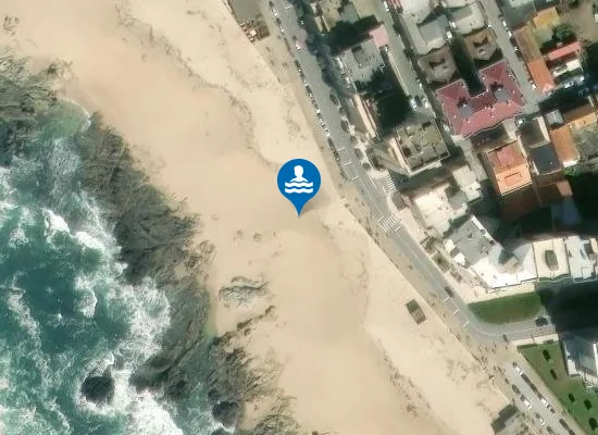 Satellite image of Praia de Pontes
