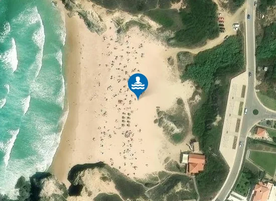 Satellite image of Praia Grande de Porto Côvo