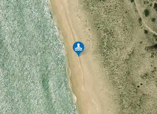 Satellite image of Praia da Gasolineira