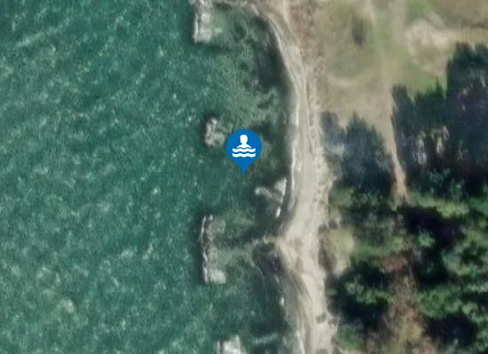 Satellite image of LYNÆS CAMPINGPLADS