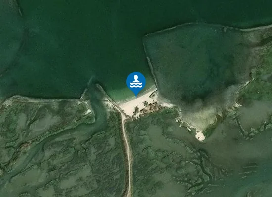 Satellite image of Praia da Gorda
