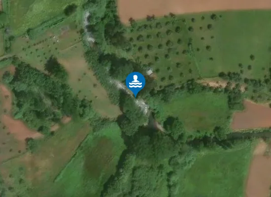 Satellite image of Presa das Bicas
