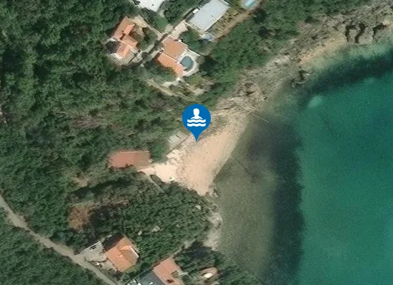 Satellite image of Praia de Alpertuche