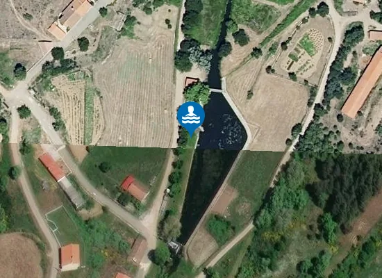 Satellite image of Praia Flubial
