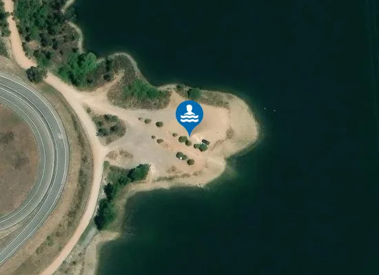 Satellite image of Praia do Carril