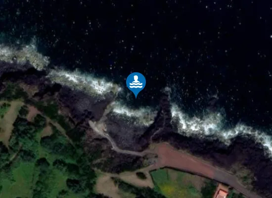 Satellite image of Porto da Fajã