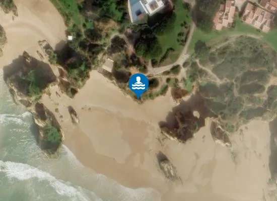 Satellite image of Praia da Prainha