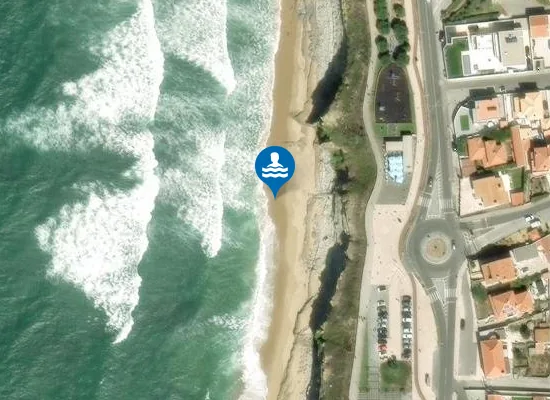 Satellite image of Praia de São Sebastião
