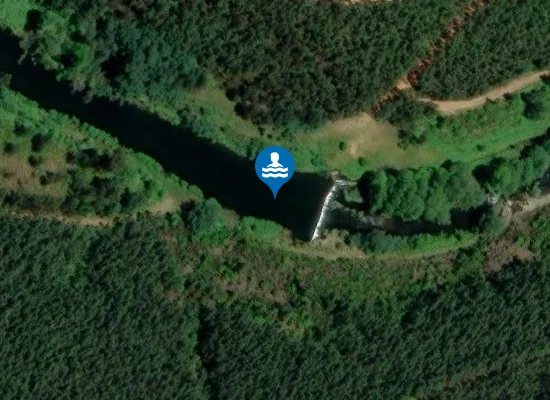 Satellite image of Estacada