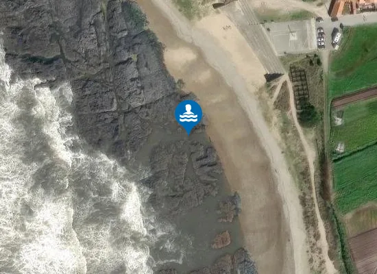 Satellite image of Praia de S.Bartolomeu