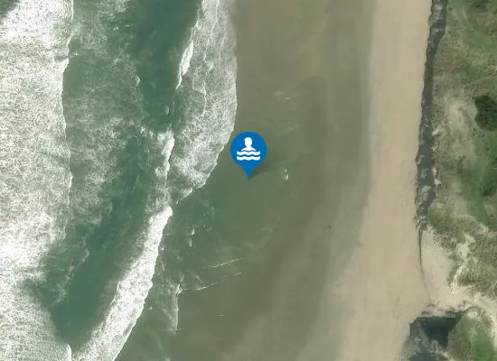 Satellite image of Praia do Cabedelo