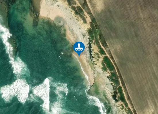 Satellite image of Praia do Cavalinho