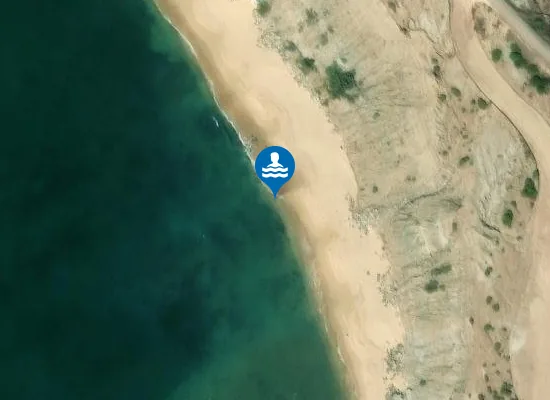 Satellite image of Praia de Paimongo