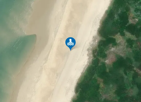 Satellite image of Praia da Falca