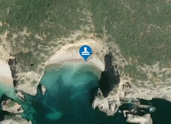 Satellite image of Praia
