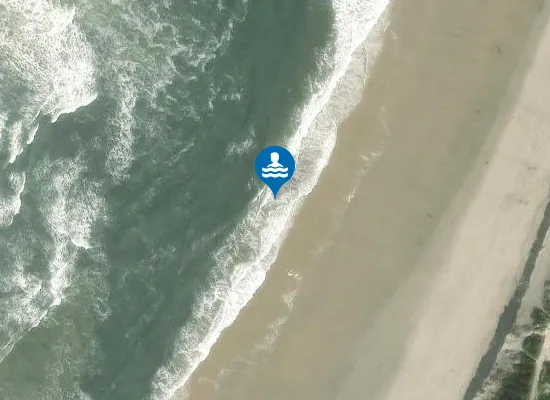 Satellite image of Praia da Duna do Caldeirão