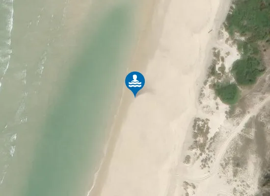 Satellite image of Praia do Furadouro - Sul