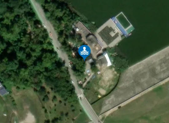 Satellite image of Tiki Village