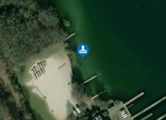 Satellite image of FURESØEN, FISKEBÆK FRILUFTBAD